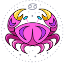 Cancer zodiac symbol