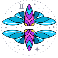 Gemini zodiac symbol, The Twins
