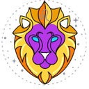 Leo zodiac symbol