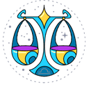 Libra zodiac symbol
