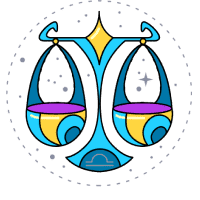 Libra zodiac symbol, The Scales