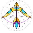 Sagittarius zodiac symbol