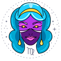 Virgo zodiac symbol, The Maiden
